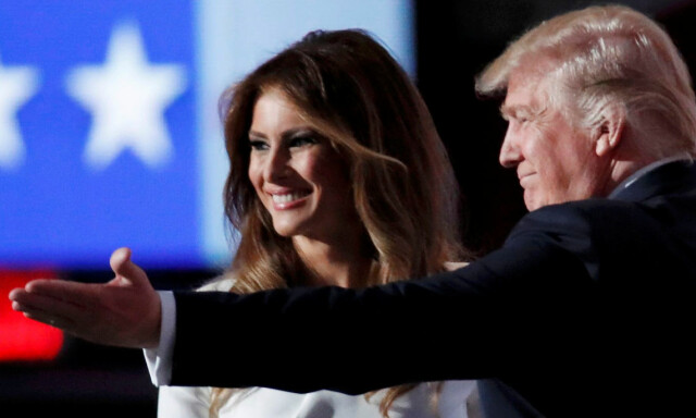 image: Trump fortalte lattermildt om da elskerinnen møtte kona: - De sto der og skrek at jeg elsket dem